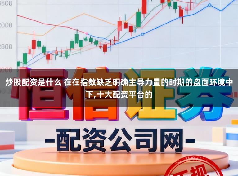 炒股配资是什么 在在指数缺乏明确主导力量的时期的盘面环境中下,十大配资平台的