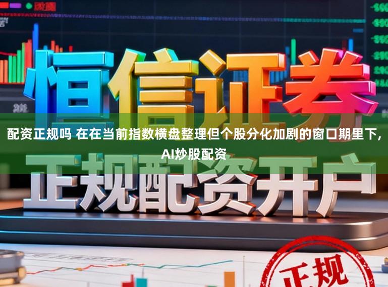 配资正规吗 在在当前指数横盘整理但个股分化加剧的窗口期里下,AI炒股配资