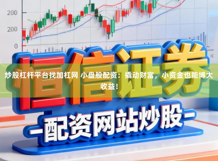 炒股杠杆平台找加杠网 小盘股配资：撬动财富，小资金也能博大收益！